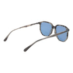 Scotch & Soda Gray Men Sunglass with grey plastic frame and blue lenses, square style, full-rim, 100% UVA & UVB protection.