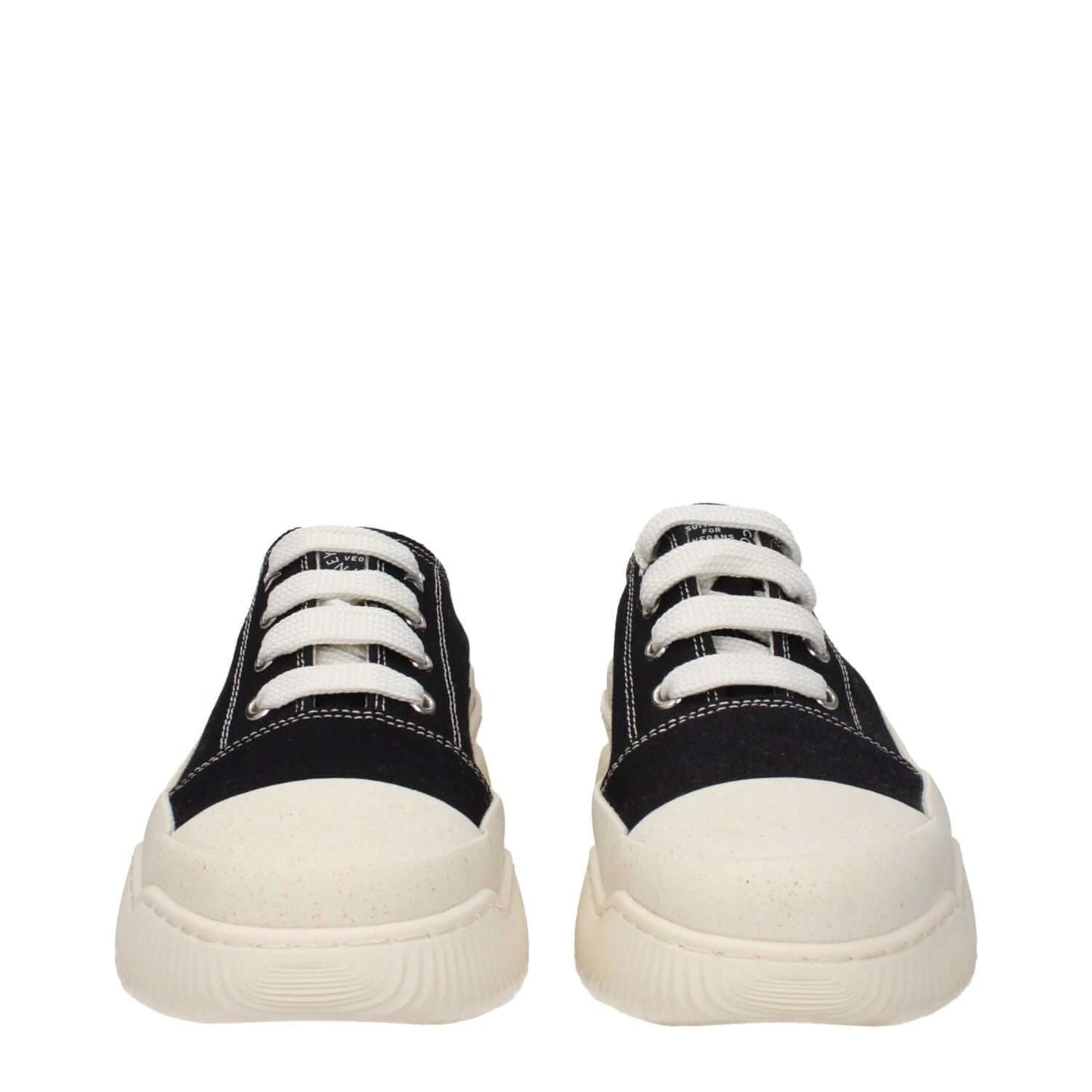 Stella McCartney Black Fabric Chunky Sneakers