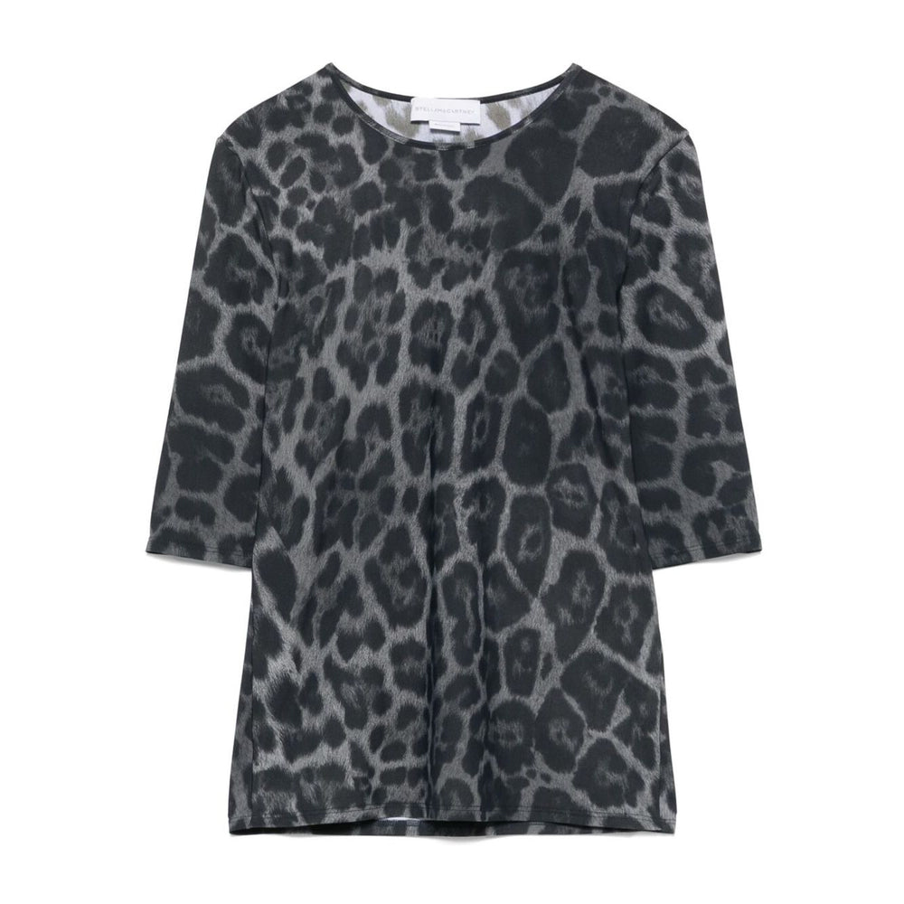 Stella McCartney T-shirts and Polos Grey Topwear