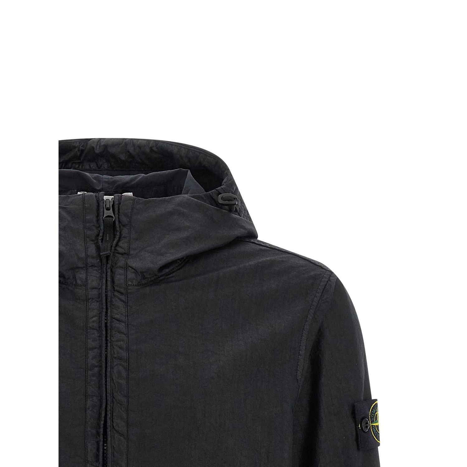 Stone Island Black Polyamide Shell Jacket