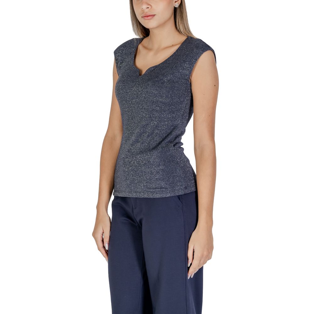 Street One Blue Viscose Tank Tops