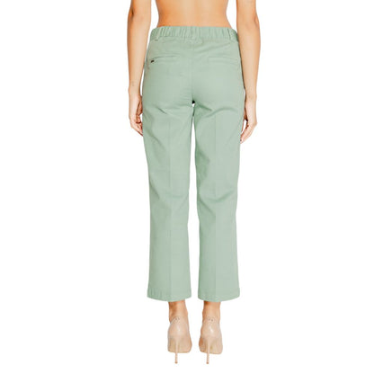 Street One Turquoise Cotton Pant