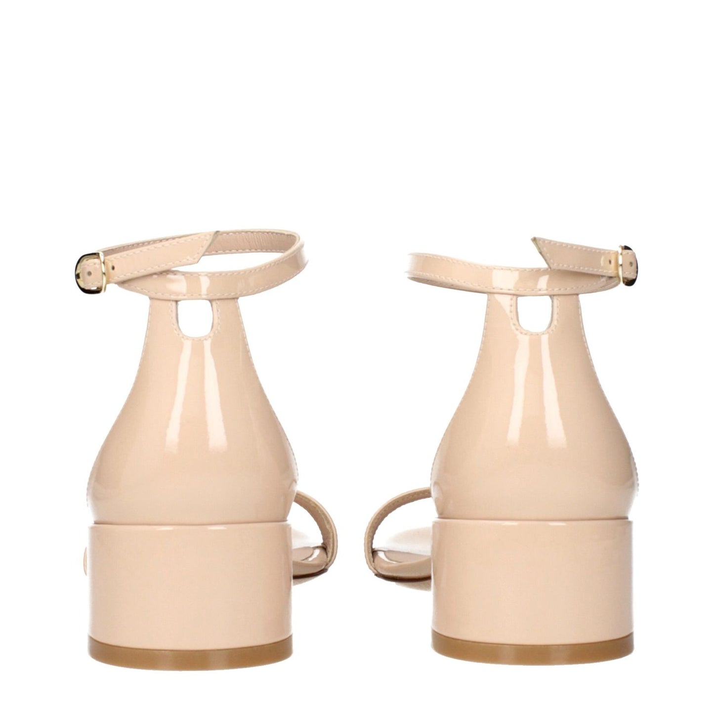 Stuart Weitzman Beige Leather Sandals