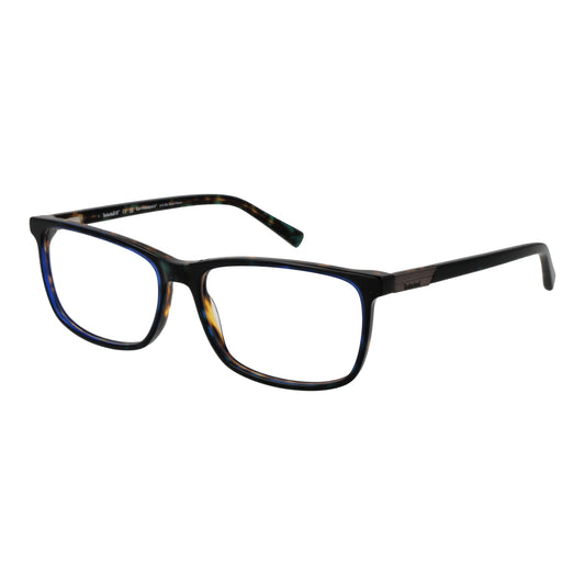 TIMBERLAND MOD. TB1775 58092 men's eyeglasses for gents, classic rectangular design in black frame.
