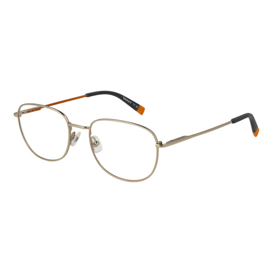 TIMBERLAND MOD. TB1845 54032 gent glasses, metal frame with orange accents, angled view