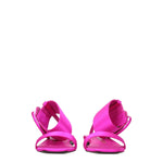 The Attico Pink Satin Sandals