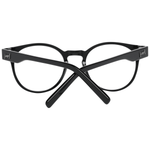 Tod's Black Men Optical Frames with full-rim black plastic frame, size 50-20-145, shown with branded temples and optical lenses.