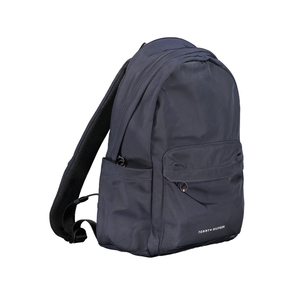 Tommy Hilfiger Blu Polyester Men Backpack 1728,67403481248,Backpacks - Bags,Bags,Blue,Men,New with tags,Tommy Hilfiger