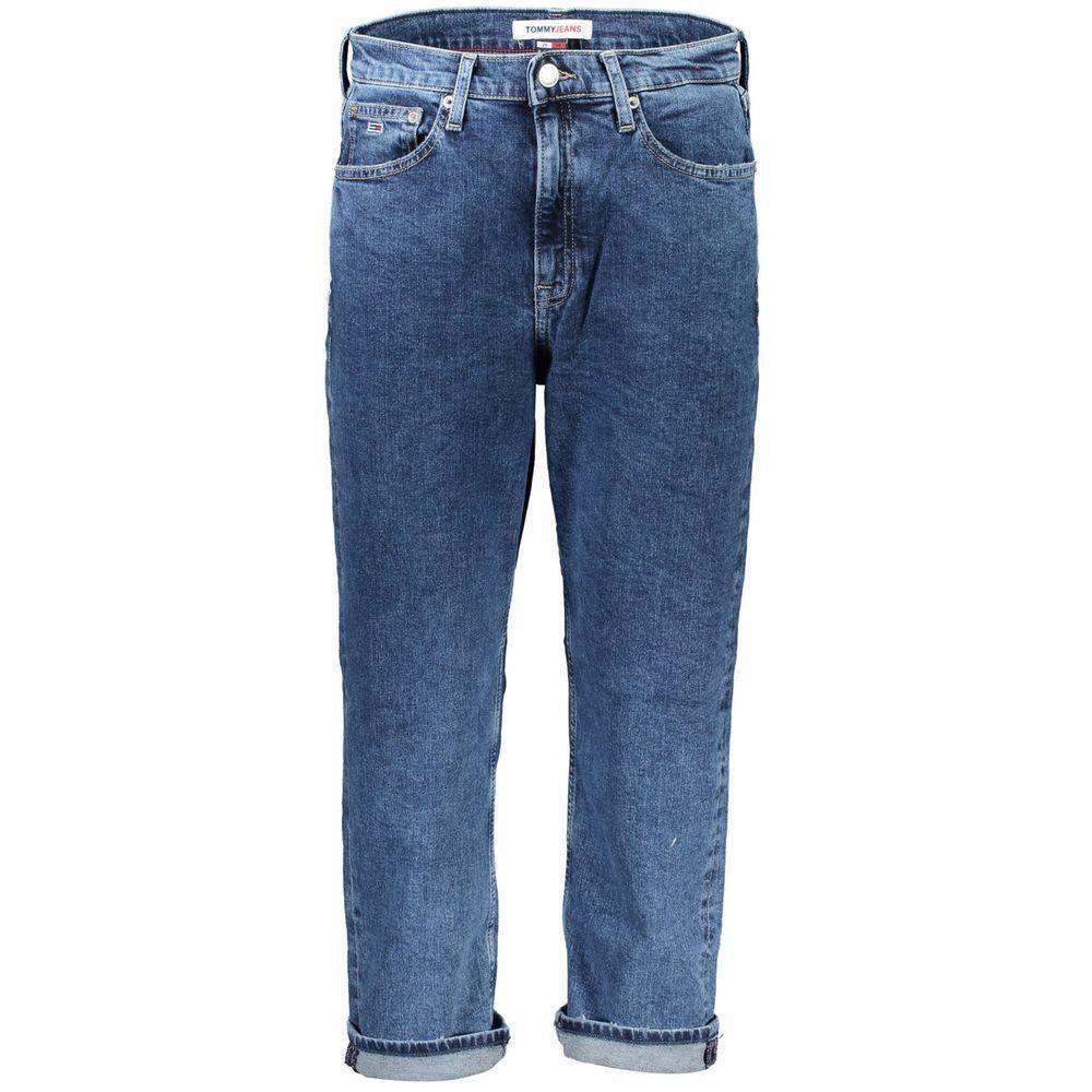 Tommy Hilfiger Blue Cotton Women Jeans