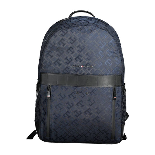 Tommy Hilfiger Blue Polyester Mens Backpack 1728,67403481248,Backpacks - Bags,Bags,Blue,Men,New with tags,Tommy Hilfiger
