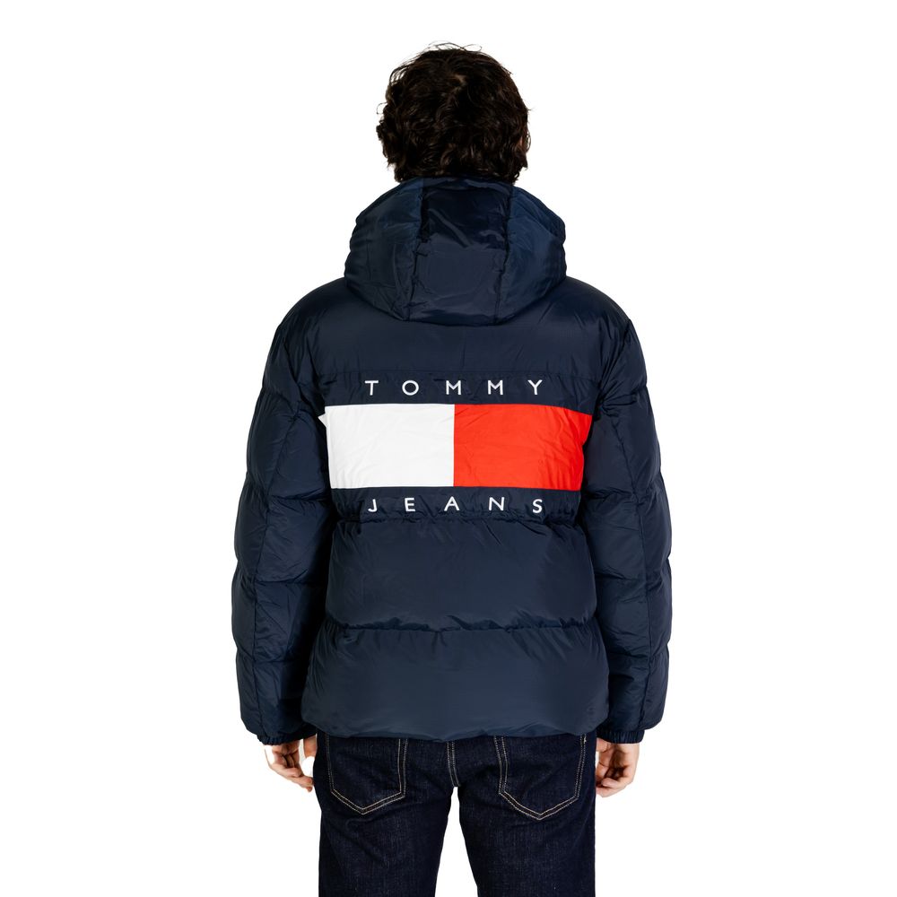 Tommy Hilfiger Jeans Blue Recycled Polyester Coat