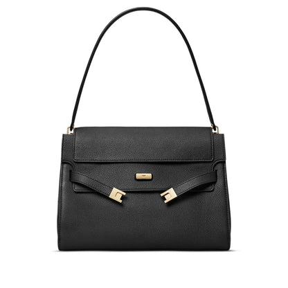 Tory Burch Lee Radziwill large leather handbag