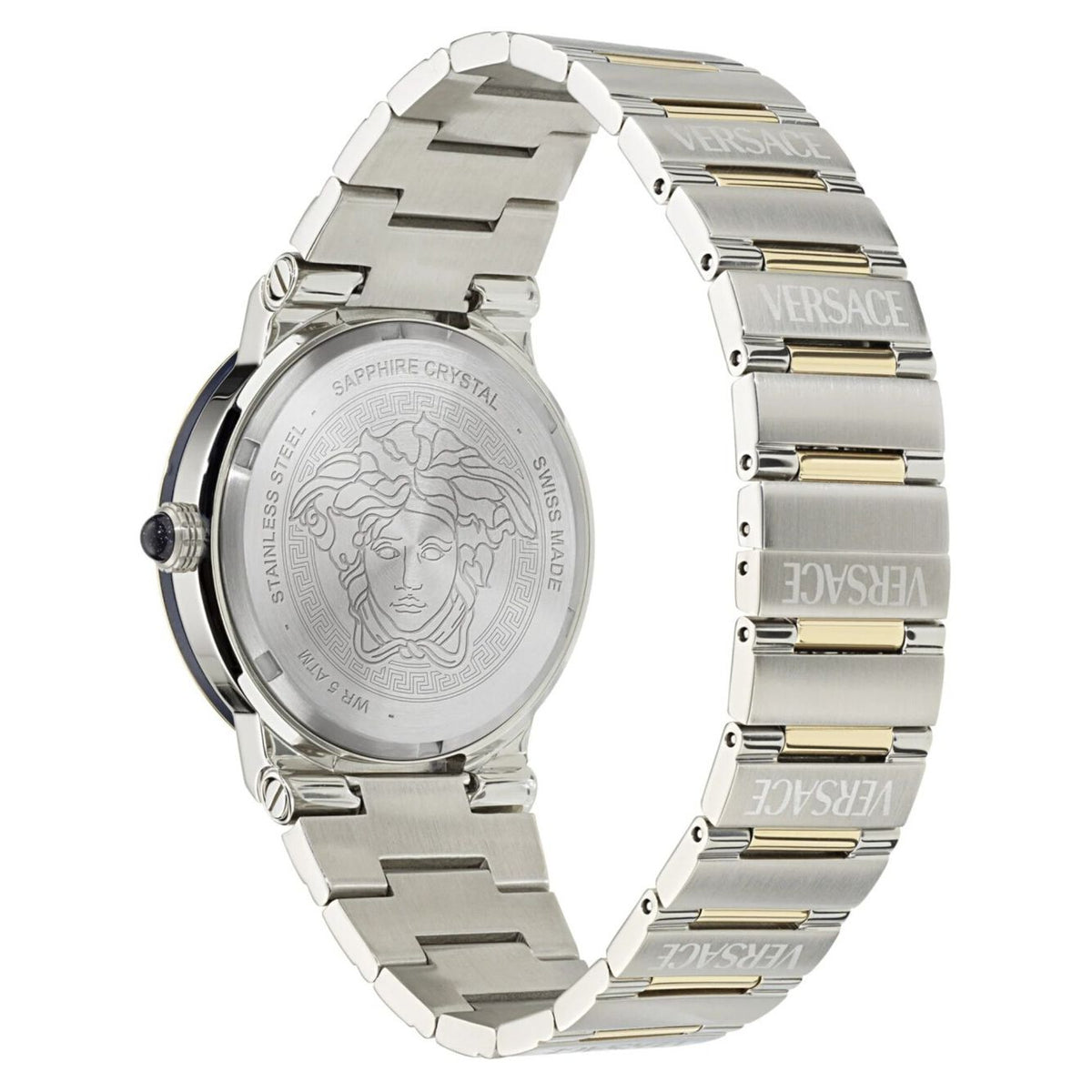 VERSACE Mod. GRECA LOGO MOONPHASE - DIAMONDS