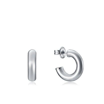 VICEROY JEWELS Mod. 13065E000-00 silver earrings, quartz analog with calendar, 5 ATM, in official box, crafted from Silver 925°.