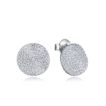 Elegant VICEROY JEWELS Mod. 13211E000-30 silver earrings for ladies, quartz analog movement, water resistant, in official packaging.