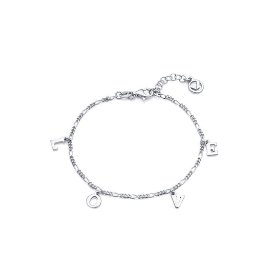 VICEROY JEWELS Mod. 1335P000-08 silver bracelet for ladies with charms and adjustable clasp, perfect for elegant fashion style.