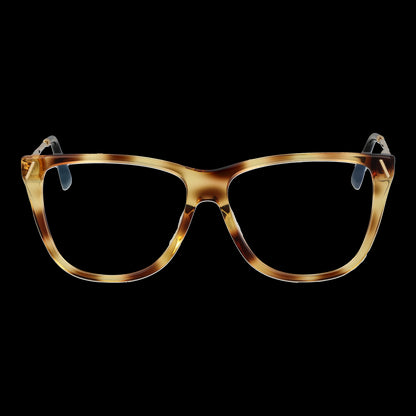 VICTORIA BECKHAM MOD. VB2636 56222 women's eyeglasses in tortoiseshell frame on a black background