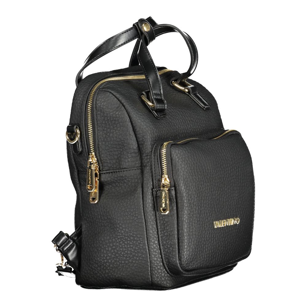 Valentino Black Polyethylene Backpack
