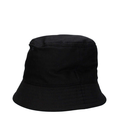 Valentino Garavani Black Cotton Bucket Hat