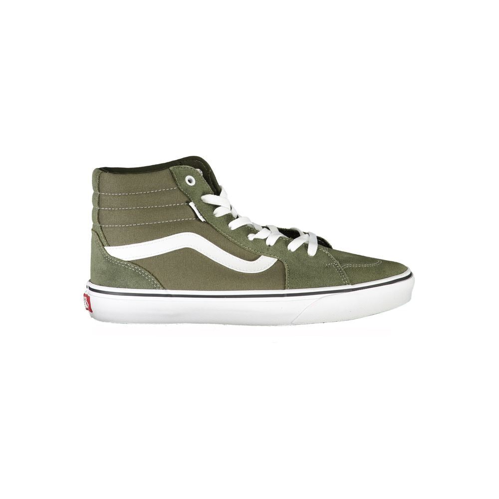 Vans Verde Polyurethane Men Sneaker 1728,67403481248,Athletic - Sneakers - Shoes,EU40.5/US7.5,Green,Men,New with tags,Shoes,Sneakers - Shoes,Vans