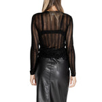 Vila Clothes Black Viscose Sportswear