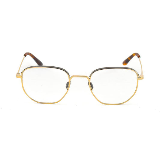 Vuarnet Gold Stainless Steel Frames, stylish men's eyeglasses, size 51/22/145mm, golden color, stainless steel material.