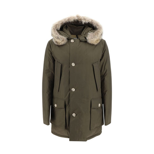 Woolrich Bicolor Cotton Parka