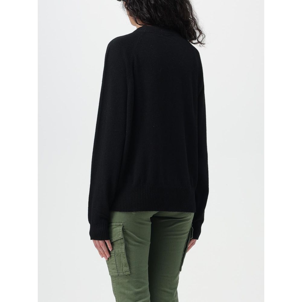 Woolrich Black Cashmere Sweatshirt 1728,67400106144,Black,Clothing,L,New with tags,Sweaters - Clothing,Sweatshirts - Sweaters - Clothing,Women,Woolrich