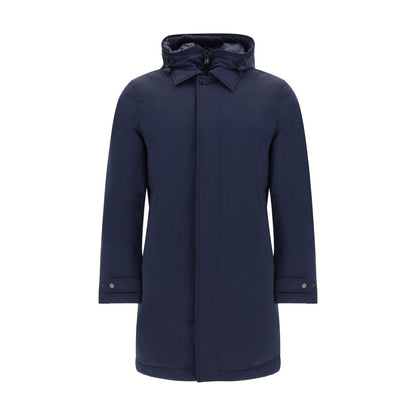 Woolrich Blue Polyester Coat