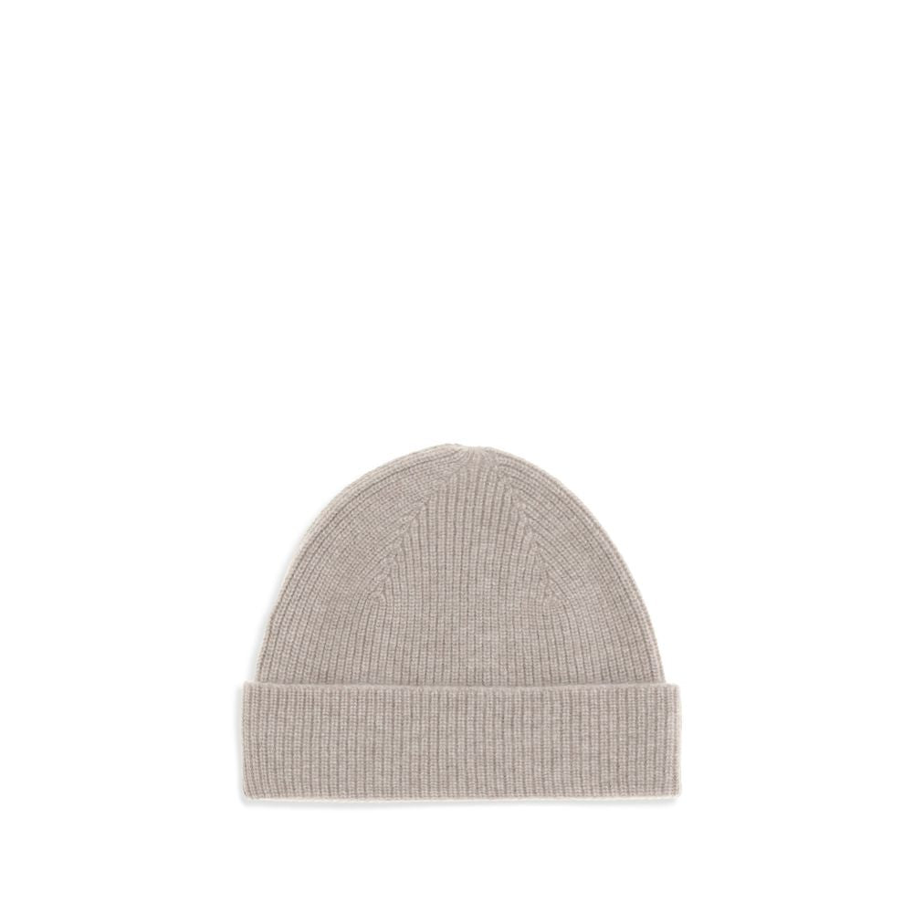 ZEGNA Beige Cashmere Beanie made from Oasi cashmere, showcasing luxury and softness for ultimate comfort and sophistication.