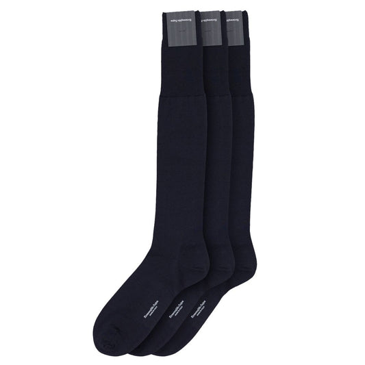 ZEGNA Navy Blue Wool Socks 1728,40-41,42-43,45-46,67397976224,Clothing,Men,Navy Blue,New with tags,Socks - Underwear - Clothing,Underwear - Clothing,ZEGNA